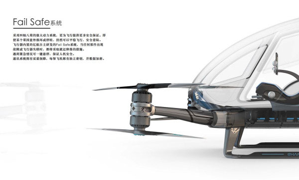 纯电全自动飞行：亿航184“空中出租”完成首次试飞插图2