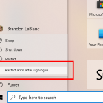 微软 Win10 Build 21359 预览版发布：新增开机后重启应用功能
