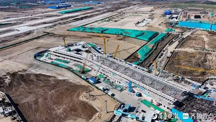 蹲点济南机场二期：上万人在施工，“大机场梦”渐行渐近插图2