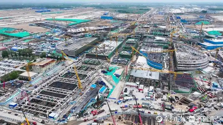 蹲点济南机场二期：上万人在施工，“大机场梦”渐行渐近插图