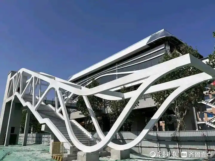 济南高新东区云巴建设迎新进展，四标段区间及车站工程通过验收