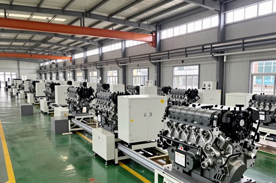 潍柴动力一季度净利增13.8%,数据中心发电产品暴增240%引爆新增长极插图 潍柴动力工厂